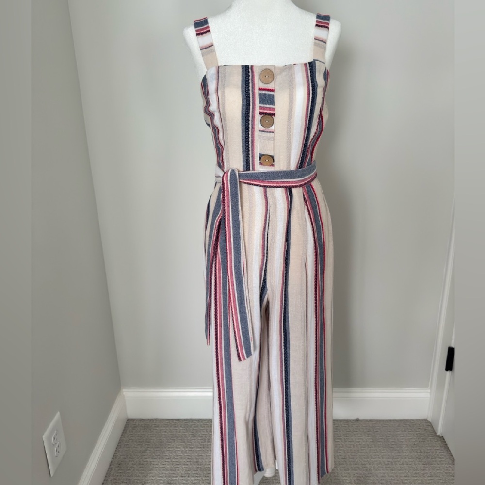 𝑨𝒏𝒕𝒉𝒓𝒐𝒑𝒐𝒍𝒐𝒈𝒊𝒆 As U Wish Jumpsuit with Belt